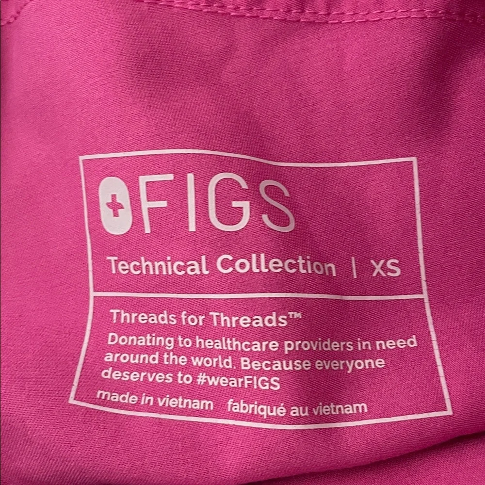 Figs Pink Scrub Set size XS - Picture 5 of 12